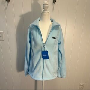 Columbia Benton Springs Full Zip Fleece Jacket | Women’s Medium | NWT Blue